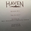 Haven Photo du tournage Saison 5 